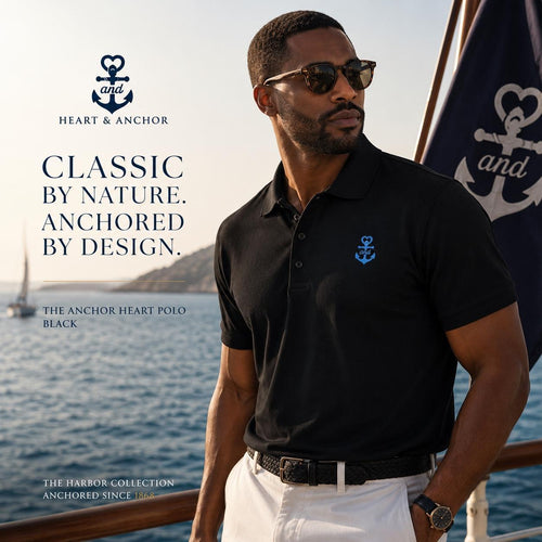 Anchor Heart Polo