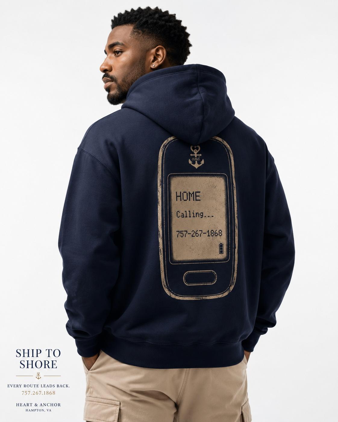 The Ship to Shore Hoodie (Unisex Full Zip)