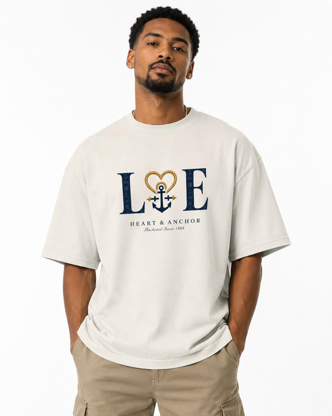 Love Story Oversized Tee (Unisex)