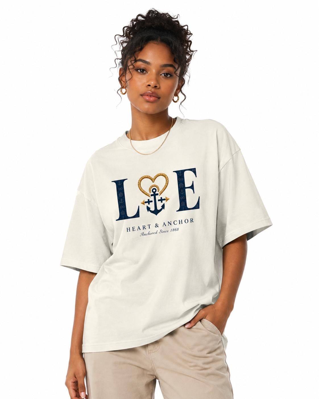 Love Story Oversized Tee (Unisex)