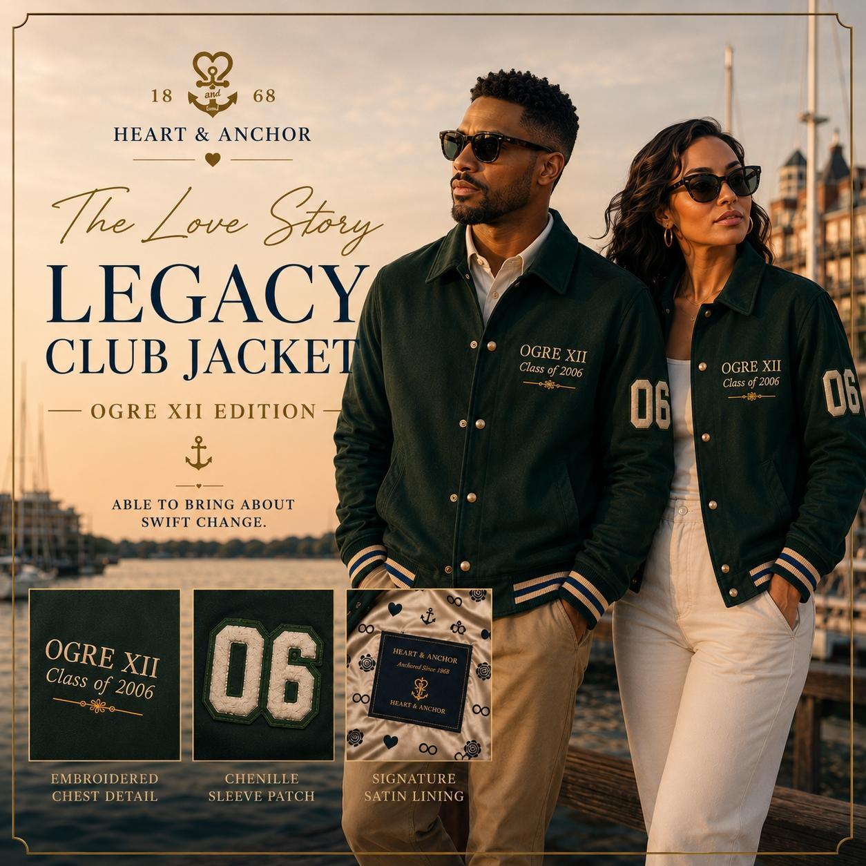 The Legacy Club Jacket: OGRE XII Edition