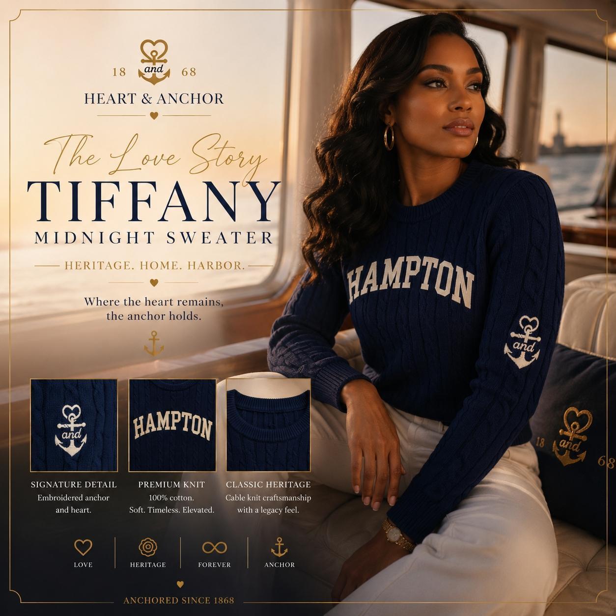 The Tiffany Midnight Sweater