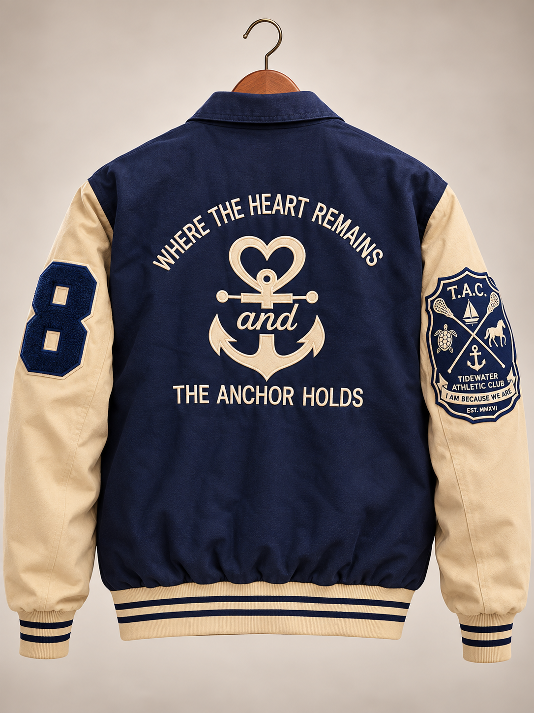 The Chapman Varsity Jacket | Athletic Cut (Size up for relaxed fit)