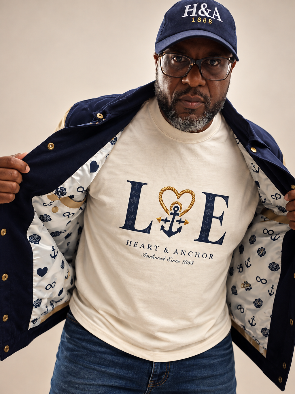 The Chapman Varsity Jacket | Athletic Cut (Size up for relaxed fit)