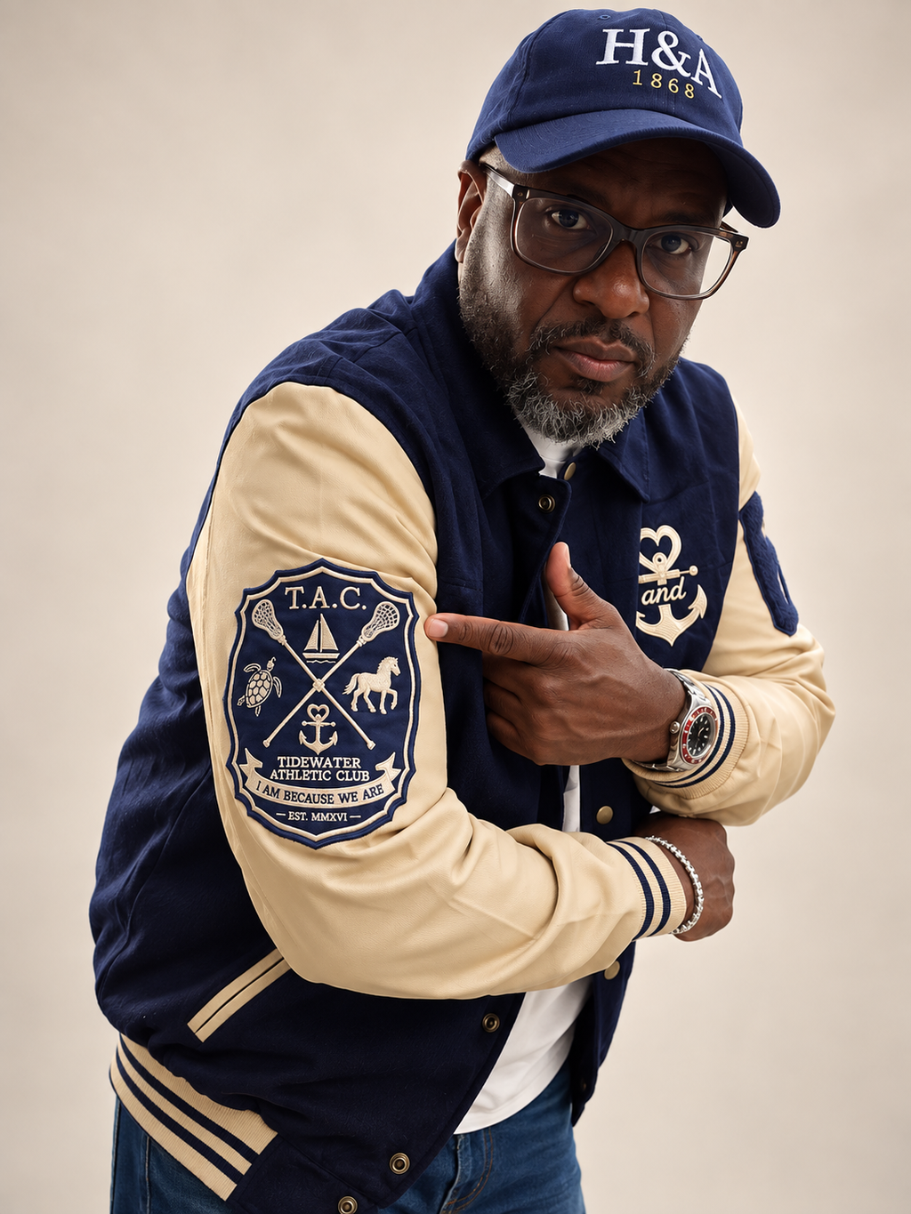 The Chapman Varsity Jacket | Athletic Cut (Size up for relaxed fit)